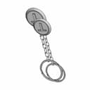 Keychain 15 | High-Quality CAD Model_60_30_degree_snapshot