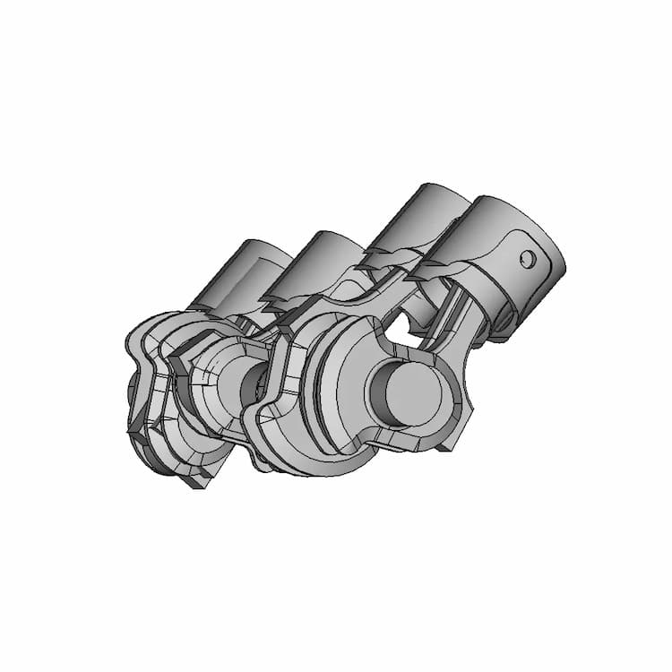 Crank And Piston | High-Quality CAD Model