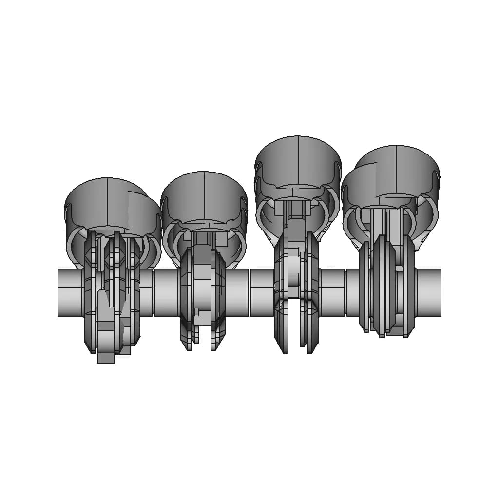 Crank And Piston | High-Quality CAD Model_0_90_degree_snapshot
