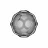 Golden Woven Ball - Downloadable CAD Representation_90_0_degree_snapshot