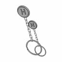 Keychain 11 | High-Quality CAD Model_60_30_degree_snapshot