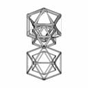 Icosahedron Shape Pipe Frame - Downloadable CAD Representation_0_0_degree_snapshot