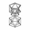 Icosahedron Shape Pipe Frame - Downloadable CAD Representation_0_0_degree_snapshot