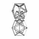 Icosahedron Shape Pipe Frame - Downloadable CAD Representation_0_270_degree_snapshot