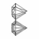 Diamond Shape Pipe Frame - Standard Mechanical Component_0_270_degree_snapshot