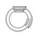Smart Watch(Akıllı Saat) - Downloadable CAD Representation_0_270_degree_snapshot