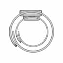 Smart Watch(Akıllı Saat) - Downloadable CAD Representation_0_90_degree_snapshot