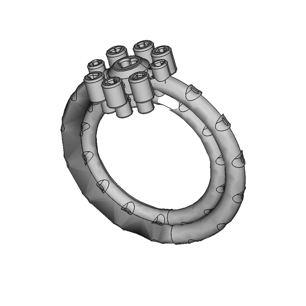 Ring 13 - Downloadable CAD Representation_60_30_degree_snapshot