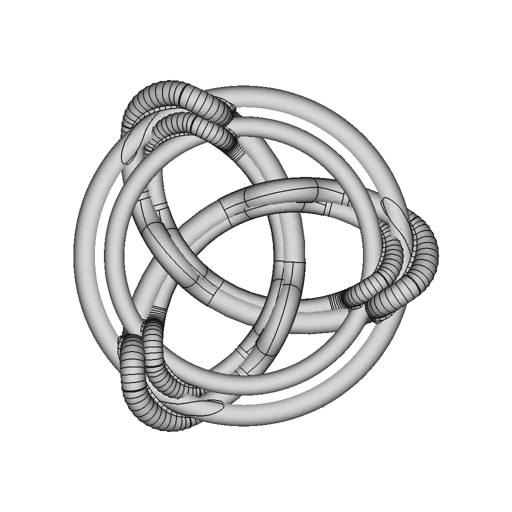 Triquetra Design 3 | 3D Engineering Design File_0_0_degree_snapshot