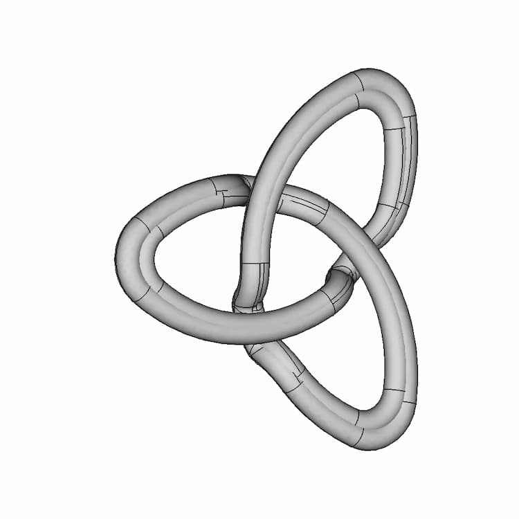 Triquetra Design 2 | High-Quality CAD Model
