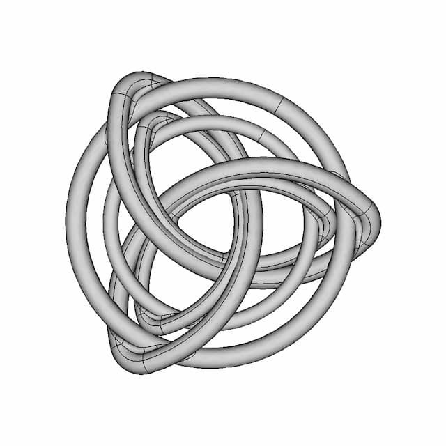Triquetra Design 1 - Standard Mechanical Component