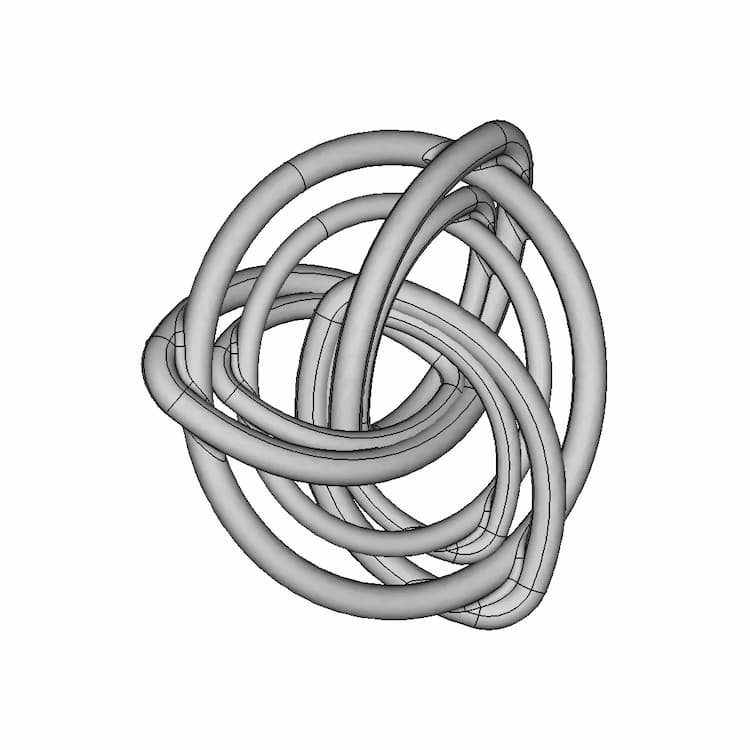 Triquetra Design 1 - Standard Mechanical Component