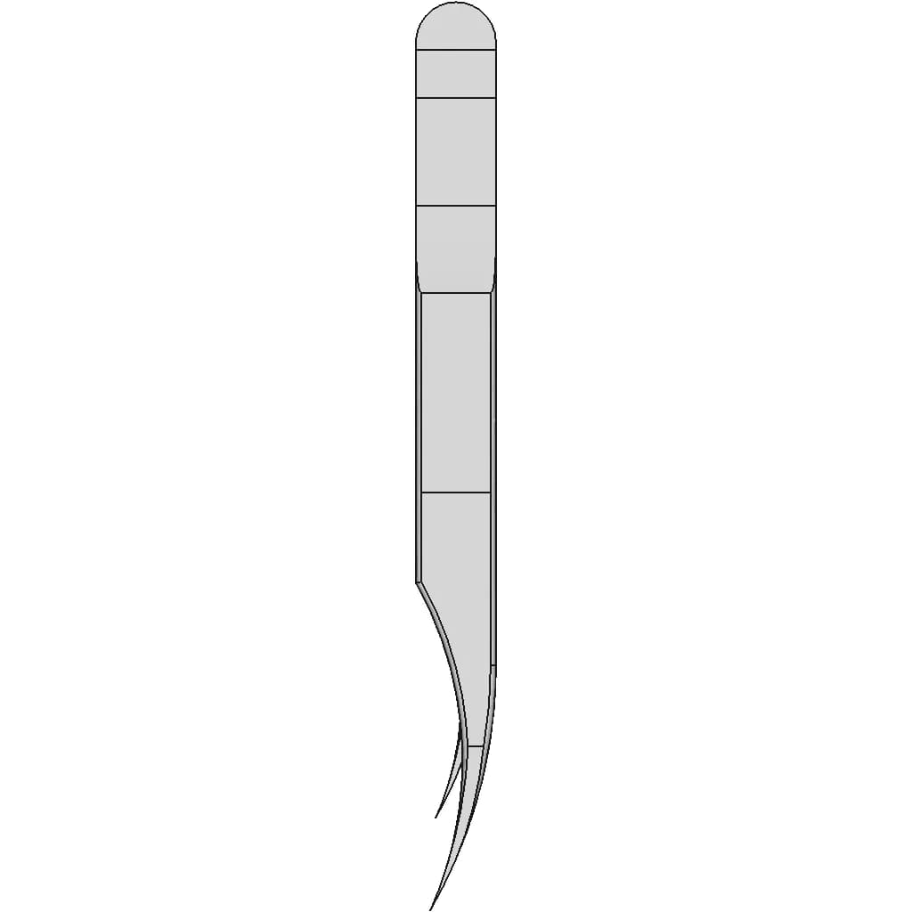 Tweezers, Glam Lashes | High-Quality CAD Model_0_270_degree_snapshot