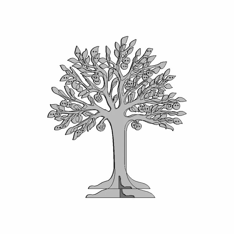 Tree For Jewelery - Standard Mechanical Component