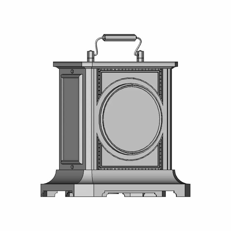 Junghans Table Clock - Standard Mechanical Component