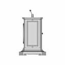 Junghans Table Clock - Standard Mechanical Component_0_270_degree_snapshot