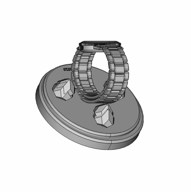 Fine Watch | 3D Engineering Design File