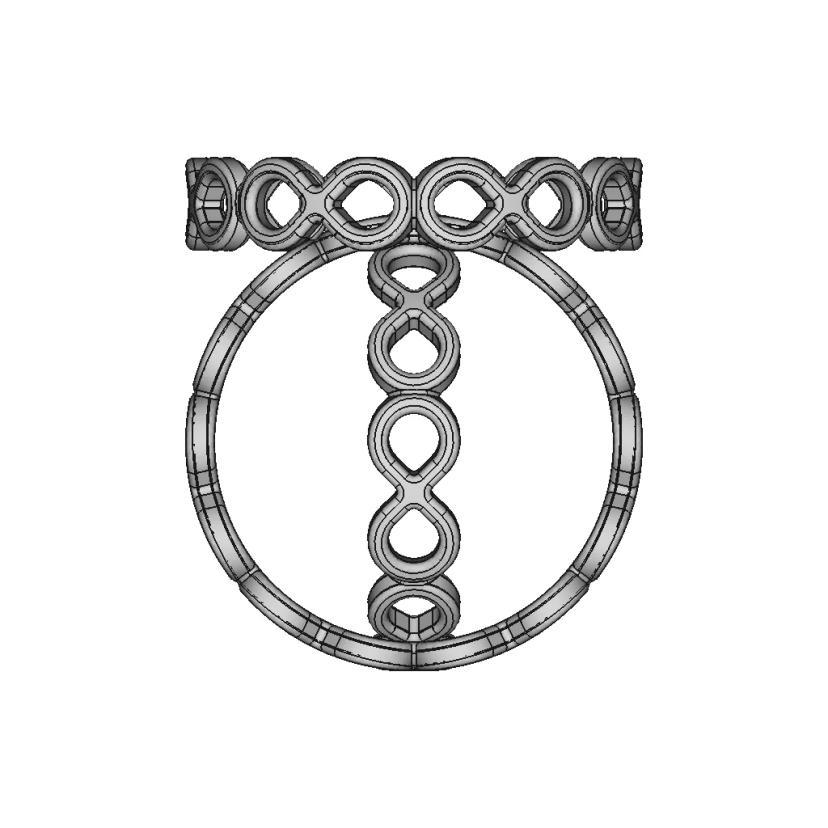 Simple Infinity Band Ring | 3D Engineering Design File