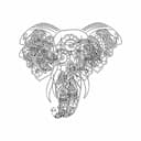 Elephant Plaque | 3D Engineering Design File_0_0_degree_snapshot