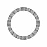 Rowed Hearts Ring | High-Quality CAD Model_0_0_degree_snapshot