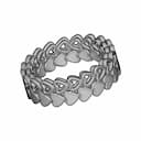 Rowed Hearts Ring | High-Quality CAD Model_60_30_degree_snapshot