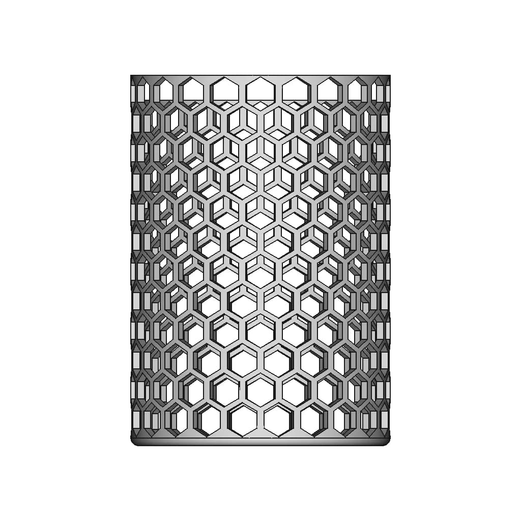 Honey_Cup_Chandelier - Standard Mechanical Component_0_90_degree_snapshot