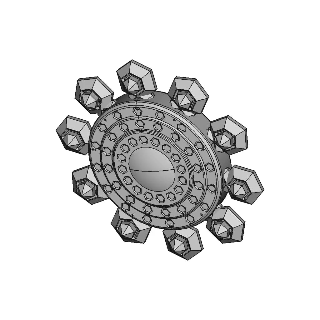 Jewellery Piece 9 - Downloadable CAD Representation_60_30_degree_snapshot