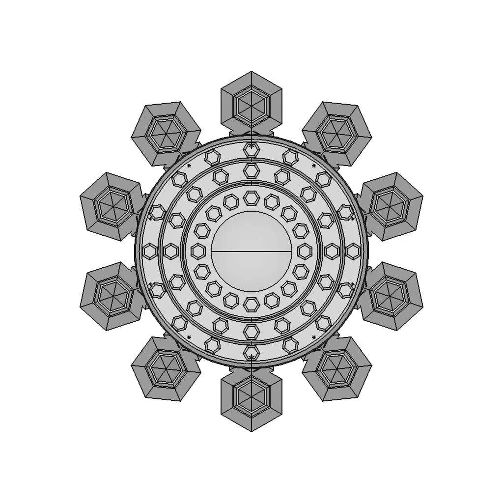 Jewellery Piece 9 - Downloadable CAD Representation_90_0_degree_snapshot