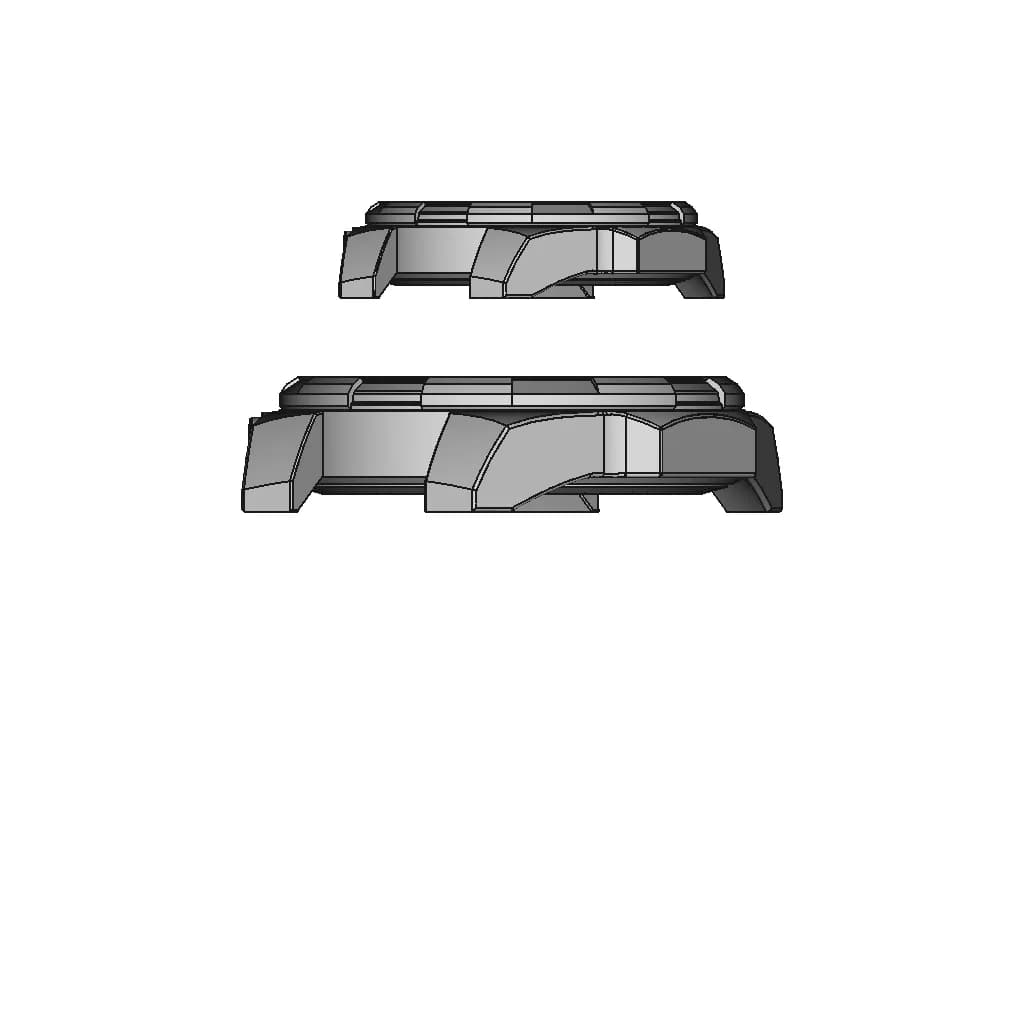 Casio Edifice Watch (Relogio Casio Edifice) - Downloadable CAD Representation_270_0_degree_snapshot