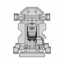 Kart Car Tory Mini | 3D Engineering Design File_0_0_degree_snapshot