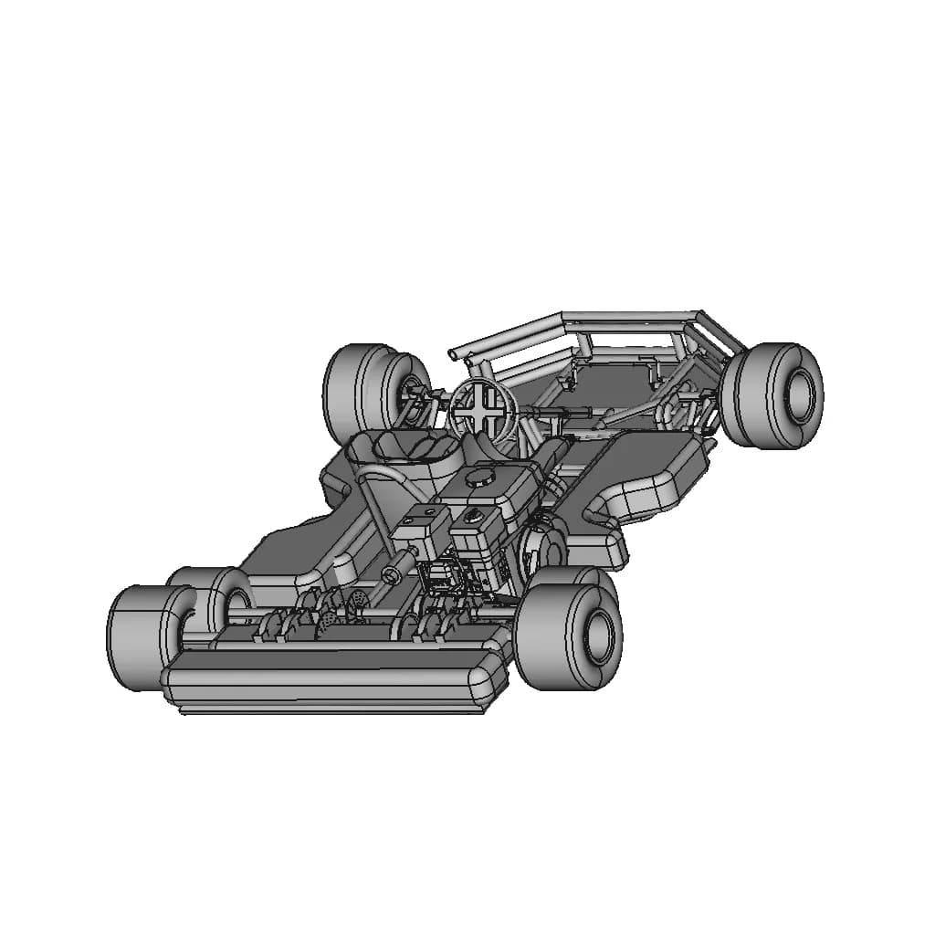 Kart Car Tory Mini | 3D Engineering Design File_60_30_degree_snapshot