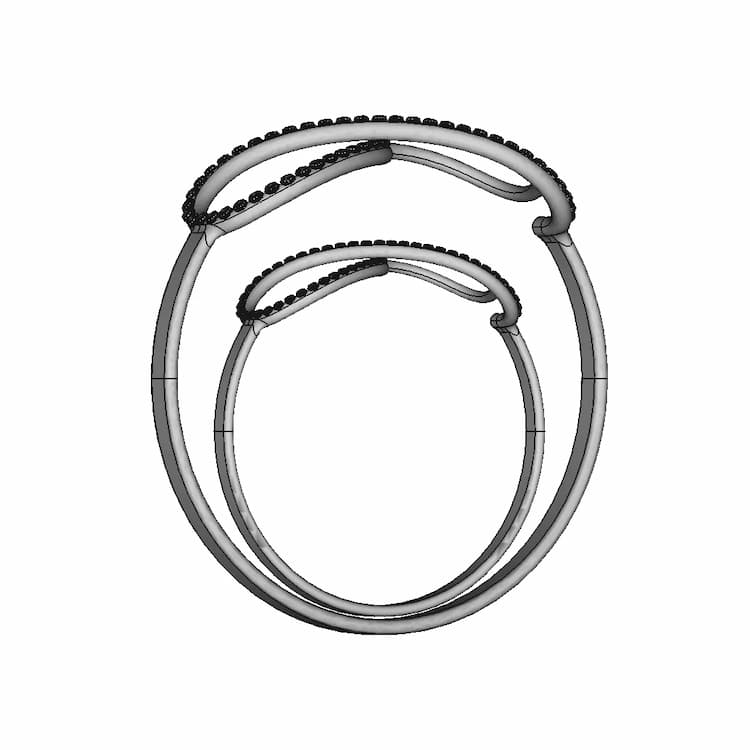 Diamond Ring | High-Quality CAD Model