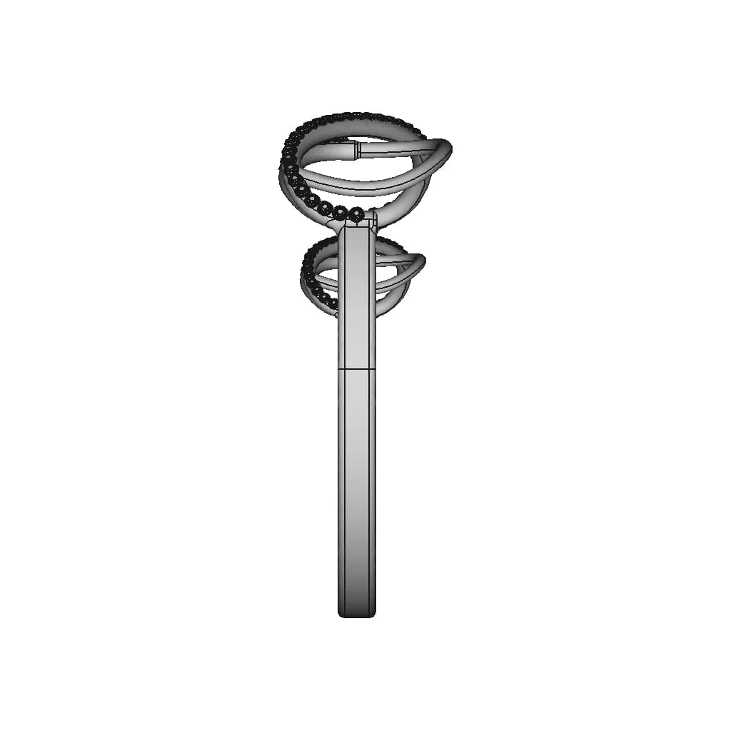 Diamond Ring | High-Quality CAD Model_0_270_degree_snapshot