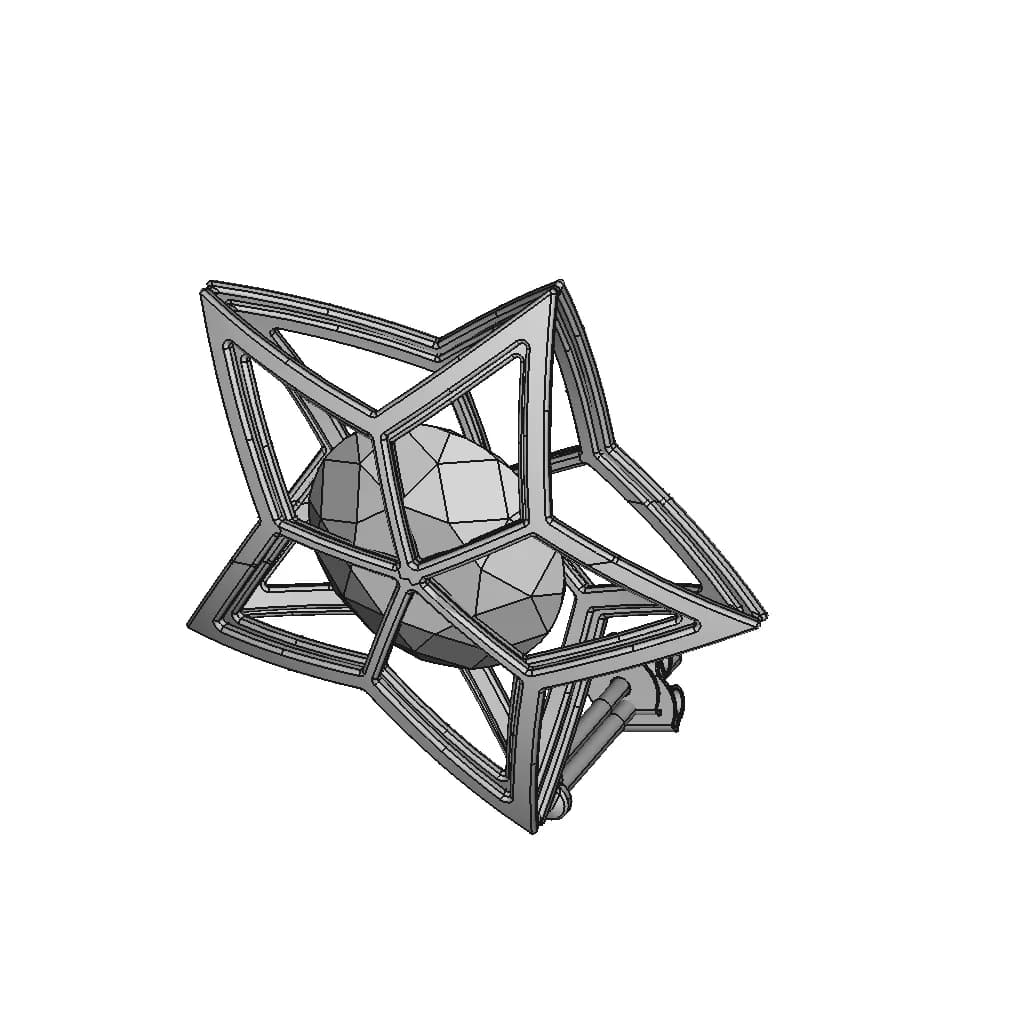 Earring | High-Quality CAD Model_60_30_degree_snapshot