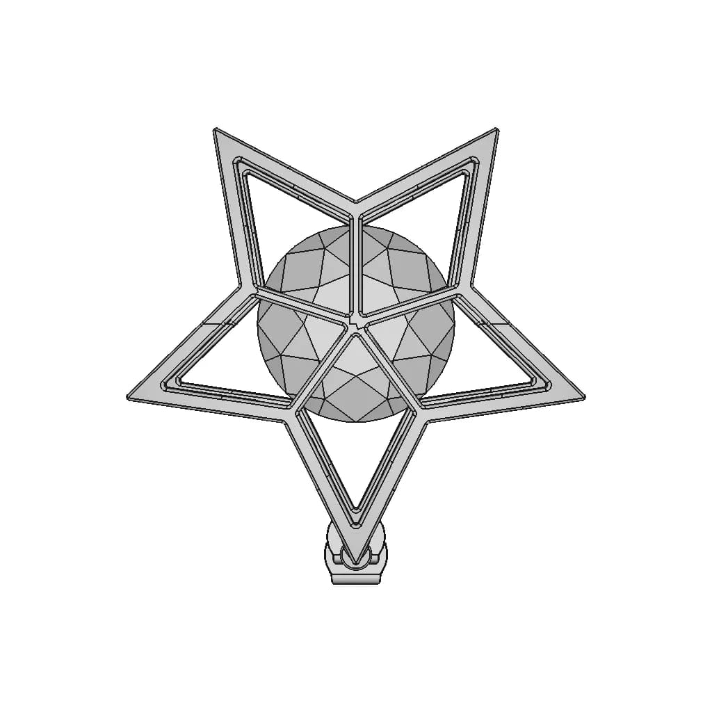 Earring | High-Quality CAD Model_90_0_degree_snapshot