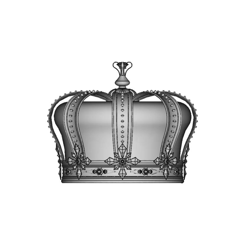 King'S Crown | High-Quality CAD Model