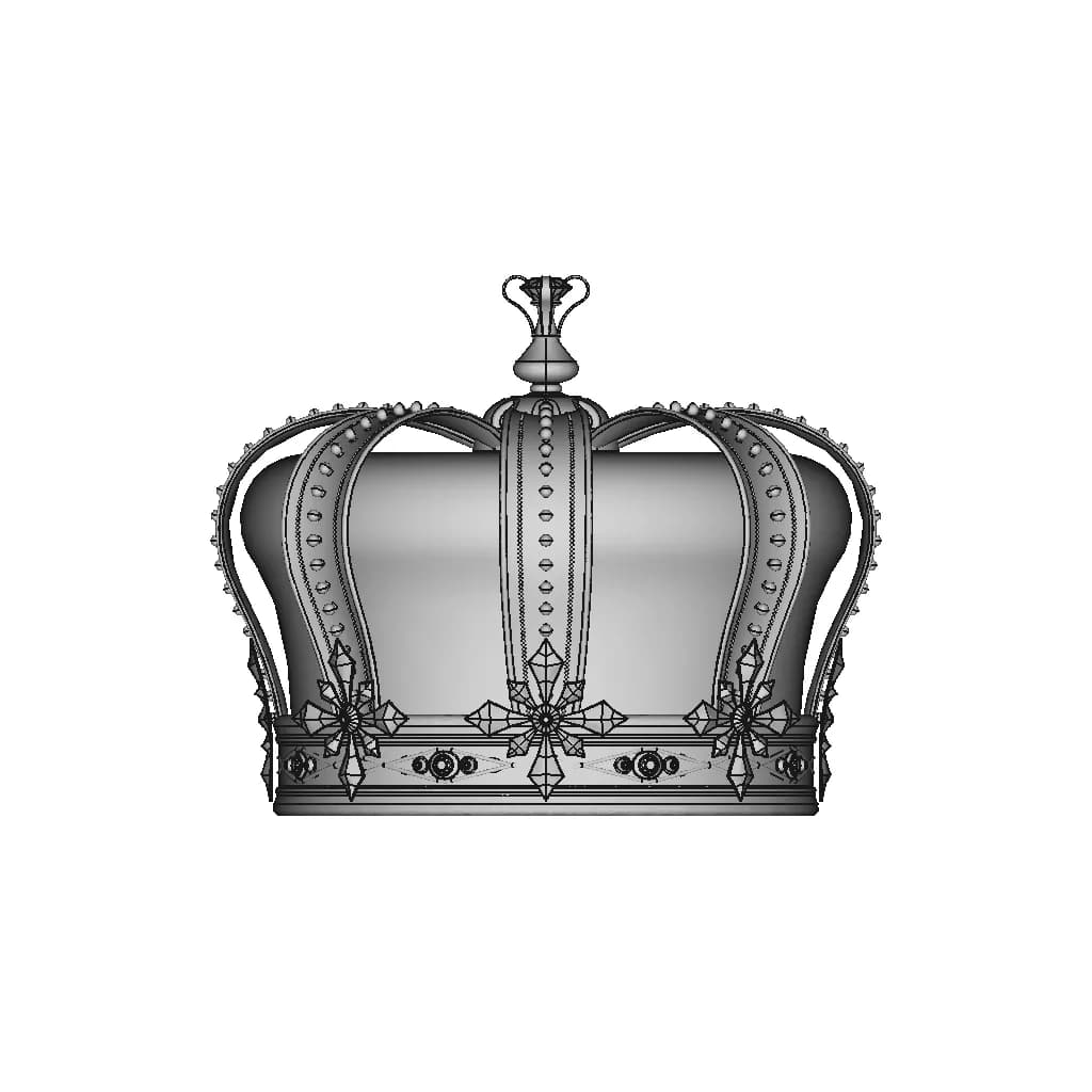 King'S Crown | High-Quality CAD Model_0_270_degree_snapshot