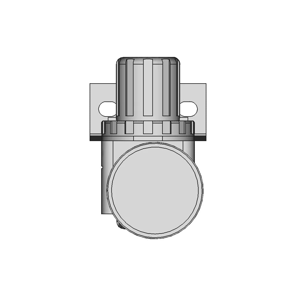 Ar2000 Compress Air Pressure Regulator - Standard Mechanical Component_0_90_degree_snapshot