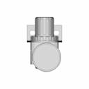 Ar2000 Compress Air Pressure Regulator - Standard Mechanical Component_0_90_degree_snapshot