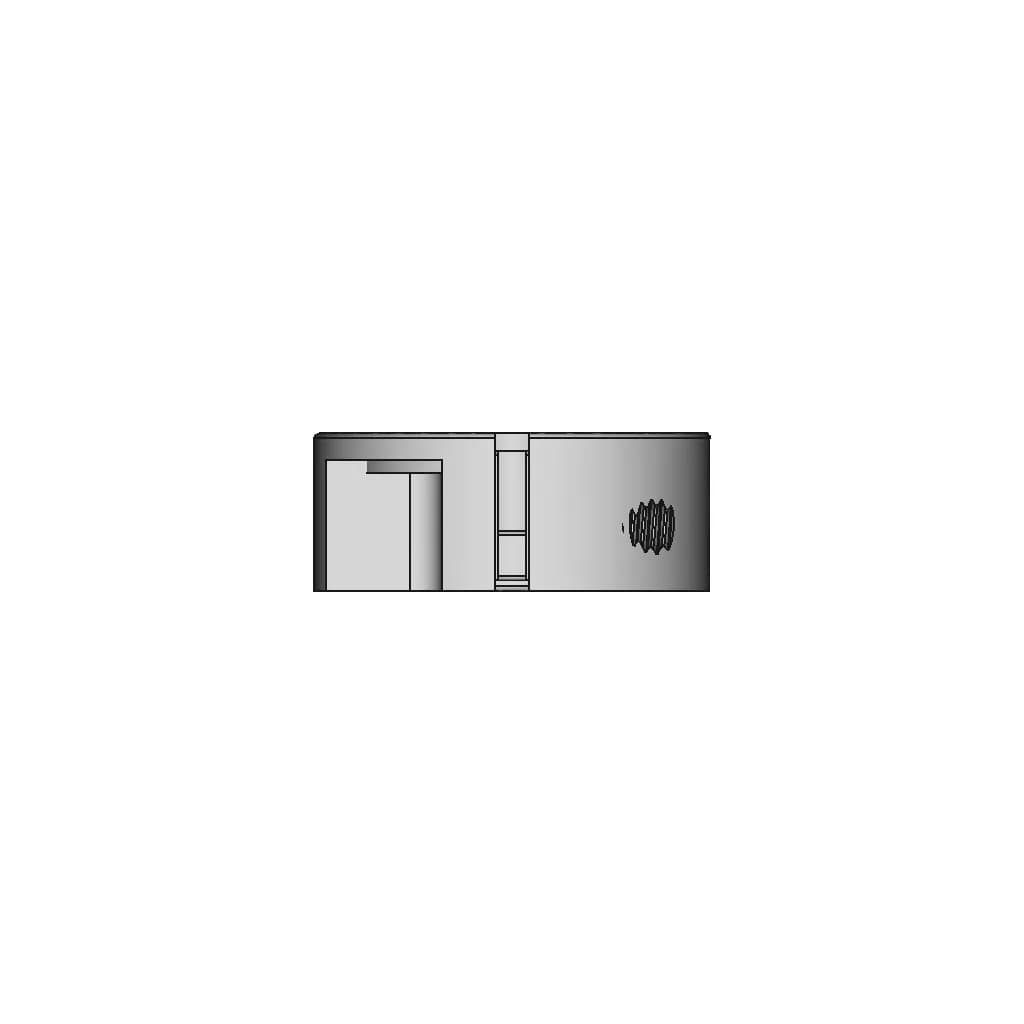 [1493] Aluminum Servo Horn For Futaba Standard 25T - Robust & Adjustable | 3D Engineering Design File_90_0_degree_snapshot