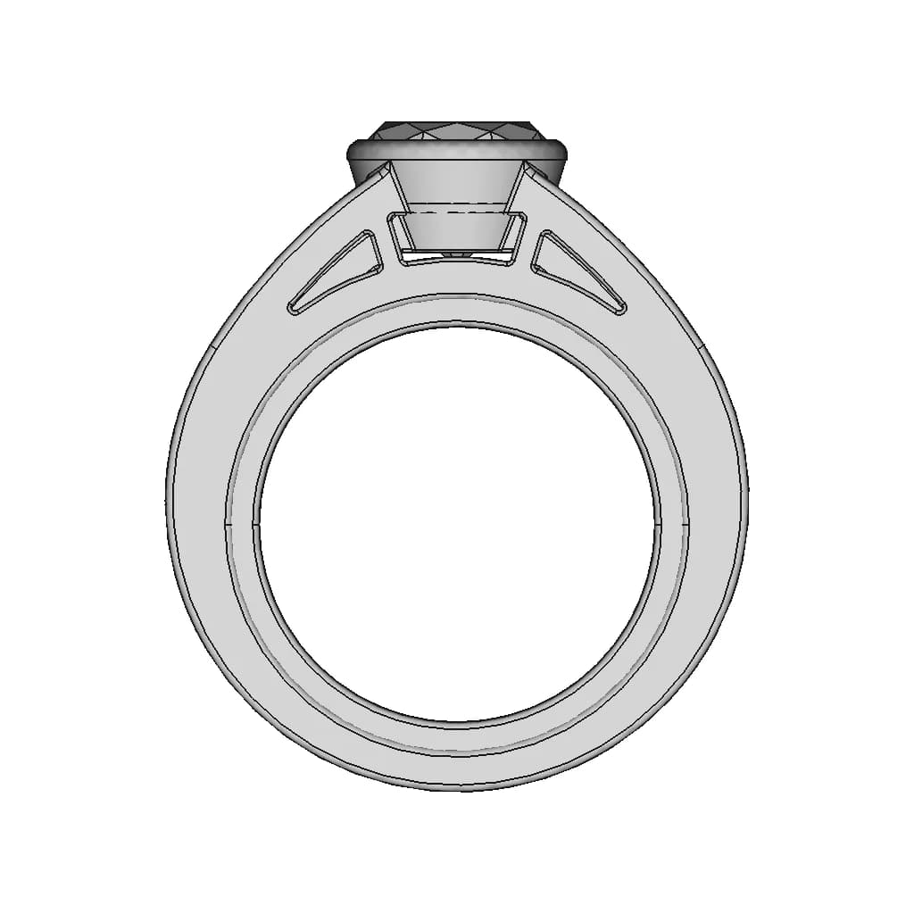 Ladies' Ring | 3D Engineering Design File_0_0_degree_snapshot