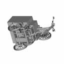 Transformable Solar Electric Vehicle For Agriculture Usage - Downloadable CAD Representation_60_30_degree_snapshot