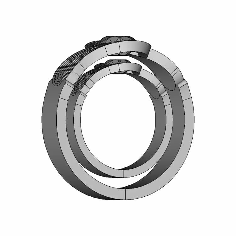 Diamond Ring | 3D Engineering Design File