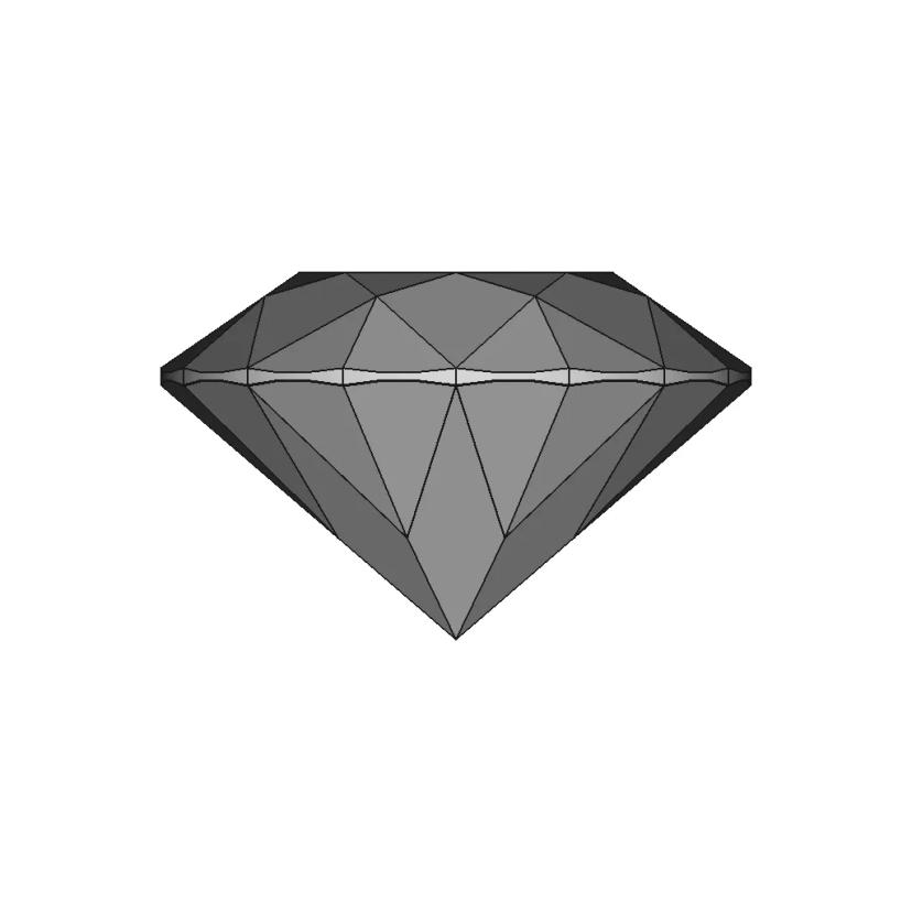 Diamond | High-Quality CAD Model
