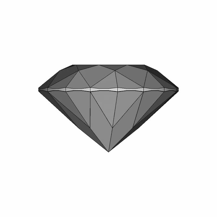 Diamond | High-Quality CAD Model