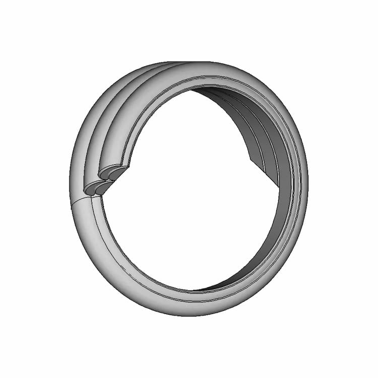 Ladies' Ring | High-Quality CAD Model