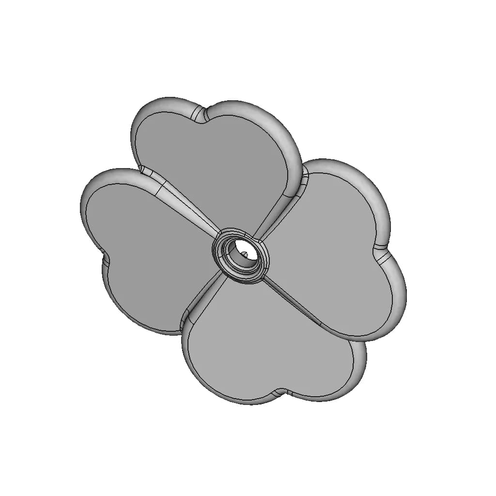 Pendant For Necklaces - Standard Mechanical Component_60_30_degree_snapshot