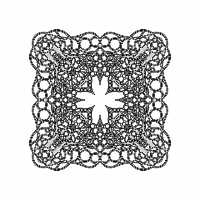 Decorative Trim - Downloadable CAD Representation