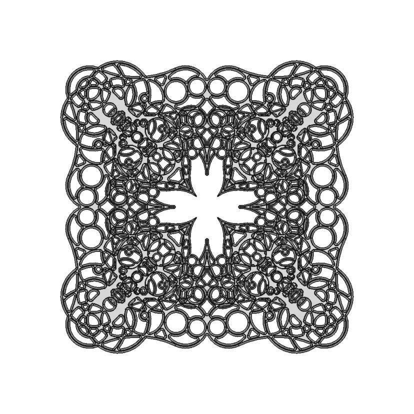 Decorative Trim - Downloadable CAD Representation