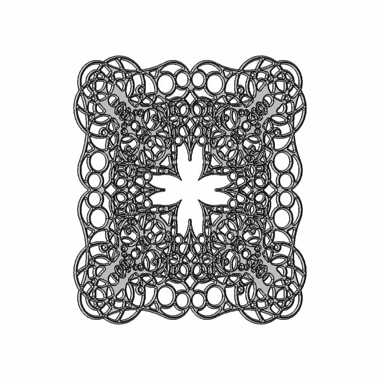 Decorative Trim - Downloadable CAD Representation